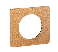 LEGRAND - Placa Céliane - Placa de acabado para enchufes e interruptores Céliane - 1 poste - Corcho