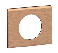 LEGRAND - Placa Céliane - Placa de acabado para enchufes e interruptores Céliane - 1 poste - Roble