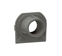 LEGRAND, Plexo New 069663L - Prensacables para ambientes húmedos (montaje en cajas empotradas, 1 entrada ISO20-20 mm de diámetro, 10 unidades), color antracita