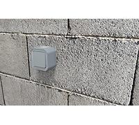 LEGRAND, Plexo New 069716L - Interruptor de cruz (10 A, 250 V, IP55 - IK07), color gris