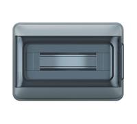 Legrand, Plexo S 601892 - Distribuidor para ambientes húmedos (IP65-IK07, 1 fila, 12 módulos, dimensiones: 200 x 285 x 106 mm (alto x ancho x profundidad) con cable neutro y barra de terminales de