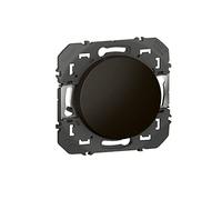 Legrand - Pulsador 6A para marcar Dooxie - Negro