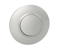 Legrand - Pulsador simple completo Dooxie 6A - Aluminio