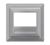 Legrand, SEANO 765237 - Cubierta para detector de movimiento, 2 o 3 conductores con accionamiento manual, color aluminio lacado
