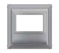 Legrand, SEANO 765238 - Cubierta para detector de movimiento, 2 o 3 conductores sin accionamiento manual, color: aluminio lacado, 765238