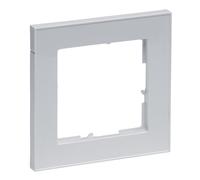 LEGRAND, Seano+ 765281 - Marco de 1 vía, termoplástico sin halógenos, producción y embalaje sostenibles, color: aluminio lacado, 765281
