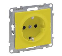 LEGRAND, SEANO 765322 - Toma de corriente con protección de contacto elevada, 16 A, 250 V, color amarillo