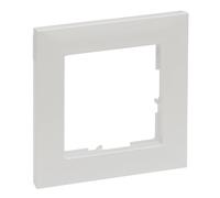 LEGRAND, Seano 765571 - Marco de 1 compartimento (termoplástico, sin halógenos, dimensiones: 87 x 87 mm), color nácar lacado