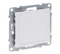 LEGRAND, SEANO 765601 - Tapa ciega para uso de aplicaciones del programa de conmutación Mosaic, adaptador de mosaico, placa de cubierta, panel de interruptor, color blanco