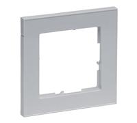 LEGRAND, Seano+ 765681 - Marco de 1 vía, termoplástico sin halógenos, producción y embalaje sostenibles, color titanio lacado