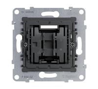 LEGRAND, Seano - Interruptor de 2 pines, bornes enchufables, función de iluminación LED (número de artículo: 665090), función de control LED (número de artículo: 665091), 10AX, 765002