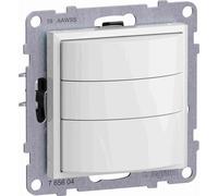 Legrand SEANO, sensor de movimiento con dos emisores, ángulo de detección de 180°, activación manual, 100 W, alcance de 5 a 20 metros, para instalación empotrada, 1 unidad.