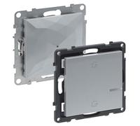 LEGRAND, SEANO with Netatmo 765730 - Puerta de enlace empotrada (puerta de enlace inalámbrica, interruptor maestro "Veng/Go", estado de la batería LED, batería de 3 V (8 años de vida útil), transmisor