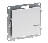 LEGRAND, SEANO with Netatmo Interruptor con opción de atenuación sin conductor N, montaje en caja de pared hueca, Home + Control App, Smart Home, 230 V, 1,3 A, compensador incluido (040149), color: