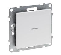 Legrand, Seano with Netatmo Interruptor con opción de atenuación y conductor N, montaje en caja de pared hueca, aplicación Home + Control, Smart Home, tornillos o garras de expansión, máximo 150 W,