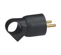 Legrand Tapón Negro Con Tirador De Ojal - 050428 [25 Piezas]