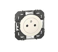Legrand - Toma de corriente 2P+T 16A para componer Dooxie - Blanco | 2P+T, empotrado, blanco brillante, plástico libre de halógenos, protección infantil, terminales automáticos, 16A 250V, IP20