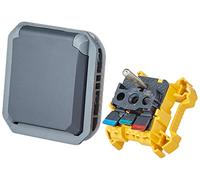 Legrand - Toma de corriente con tierra impermeable con persiana Plexo 16A 250V para equipar una caja o placa soporte acabado antracita