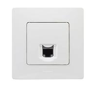 LEGRAND Toma para datos RJ45 categoria 5 de la gama Niloé monoblock, mecanismo completo, color blanco, 396444