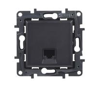 Toma rj45 antracita legrand niloe step