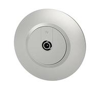 Legrand - Toma TV completa Dooxie - Aluminio