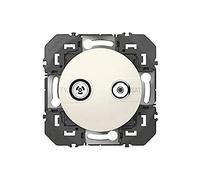 Legrand - Toma TV-SAT estrella blindada dooxie acabado blanco