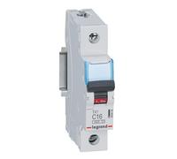 LEGRAND, TX3 403434 - Disyuntor (16 A, 1 pin, 6 kA, 230/400 VAC, 1 unidad de separación)