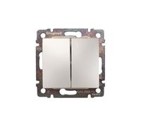 Legrand Valena 770105 - Vl-Int Doble 1P 10A Alum