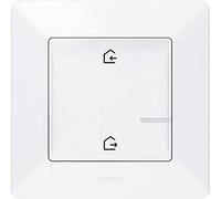 Legrand, Valena Life with Netatmo 752186 Master Switch "Vir/Caminar", Control de escenarios almacenados, control local o mediante aplicación o asistente de voz (Alexa, Siri, ..), incluye batería