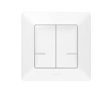 LEGRAND, Valena Life with Netatmo 752187 - Transmisor de pared inalámbrico (2 levas de conmutación, para interruptor de luz y tomas de corriente, control local o mediante aplicación o asistente de voz