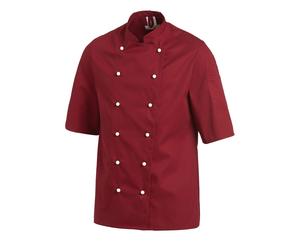 Leiber Chaqueta de cocinero conit 1/2 manga 12/1094/21 Burdeos 48