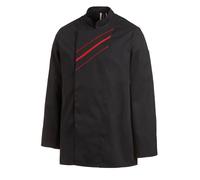 Leiber Chaqueta de cocinero para hombre 12/1224/10 Negro 62