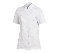 Leiber Chaqueta de cocinero para señoras conit 1/2 manga 08/2519/01 Blanco 40