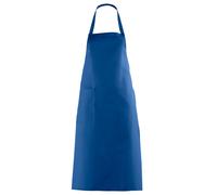 Leiber Delantal con peto aprox. 100 cm 11/529/07 Azul real