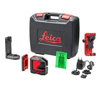 Leica Geosystems Nivel láser Lino L2G – líneas cruzadas, láser verde, Li‑Ion, 35 m