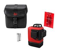 Leica Nivel láser de línea Lino L6Rs 3x360° láser rojo 25 m en estuche
