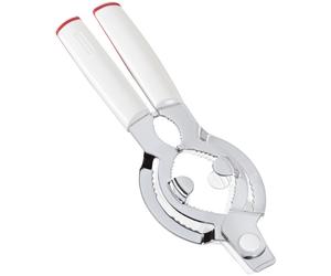 Leifheit abridor de tarros blanco-acero 3135