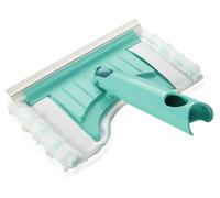Leifheit Mopa para azulejos Bath Cleaner 41701 – micro dúo, mopa plana 20 cm, articulación 360°
