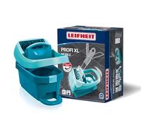 Leifheit cubo con ruedas para mopas Profi XL, cubo escurridor con prensa-mopas