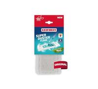 Leifheit Funda para mopa SUPERDUSTER Floor M, Funda de Microfibra atrapapolvo Lavable se Puede Usar en seco sobre baldosas, Laminado o parquet, Lavar no Tirar