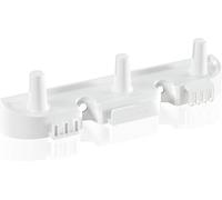 Leifheit Organizador de Pared Click System, Soporte para 2 Palos