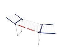 Leifheit Tendedero de pie Pegasus 180 Solid Maxx 81650 plegable con alas altura XXL Azul