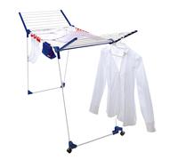 Leifheit Tendedero de pie Pegasus 81517, con alas plegable para exterior e interior