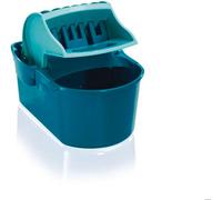 Leifheit Profi Compact 55080: Cubo con escurridor, 8 litros, compatible con Leifheit Profi XL, color turquesa