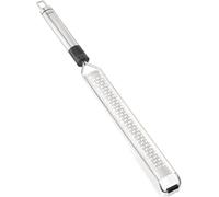 Leifheit Rallador grueso MicroCut con superficie afilada y duradera para cortar queso, rallador de cocina de acero inoxidable, rallador de queso con mango