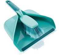 Leifheit Kit para barrer 41410 - Recogedor con cepillo - Azul Único