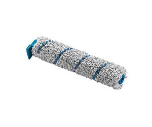 Leifheit Rodillo de limpieza para Regulus Aqua PowerVac / Pro, para todo tipo de suelos duros, recambio leifheit de alta calidad, microfibra, , gris y azul, poliéster, poliamida
