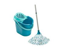 Leifheit Fregona y cubo – color turquesa