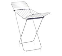 Leifheit Siena 180 - Tendedero de aluminio de metal, 177.8x54.9x94 cm, color plateado, 18 m