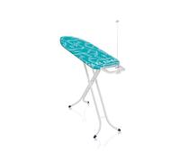 Leifheit Tabla de planchar AirBoard Compact M 1200 x 380 mm plegable Azul/Blanco 72585